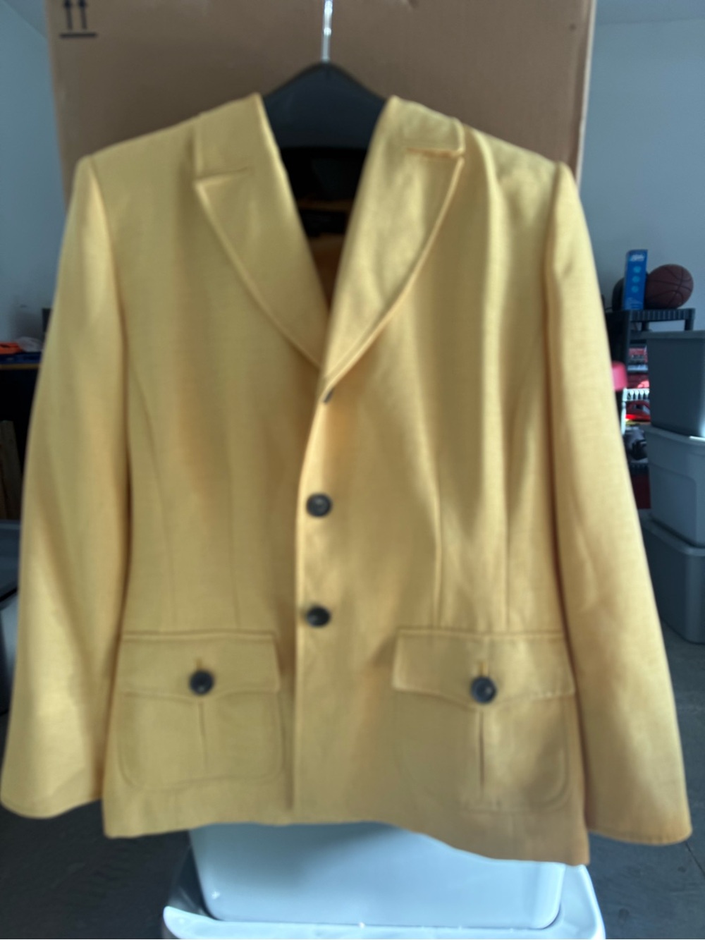 Yellow Blazer - Classic Single-Breasted Jacket p11